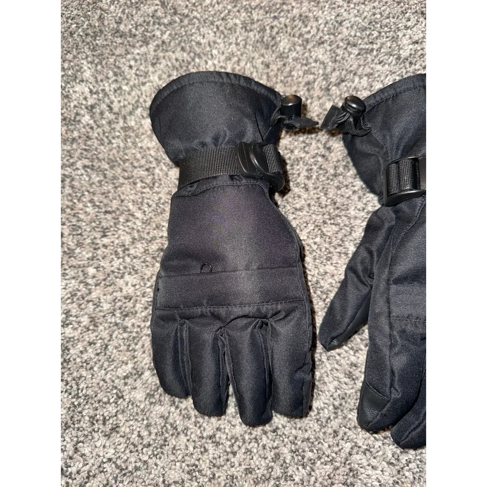 3M Thinsulate‎ boys black Winter Gloves Size Small